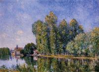 Sisley, Alfred - The Loing at Moret